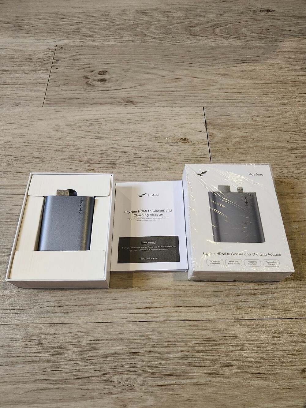 RayNeo HDMI to Glasses and Charging Adapter